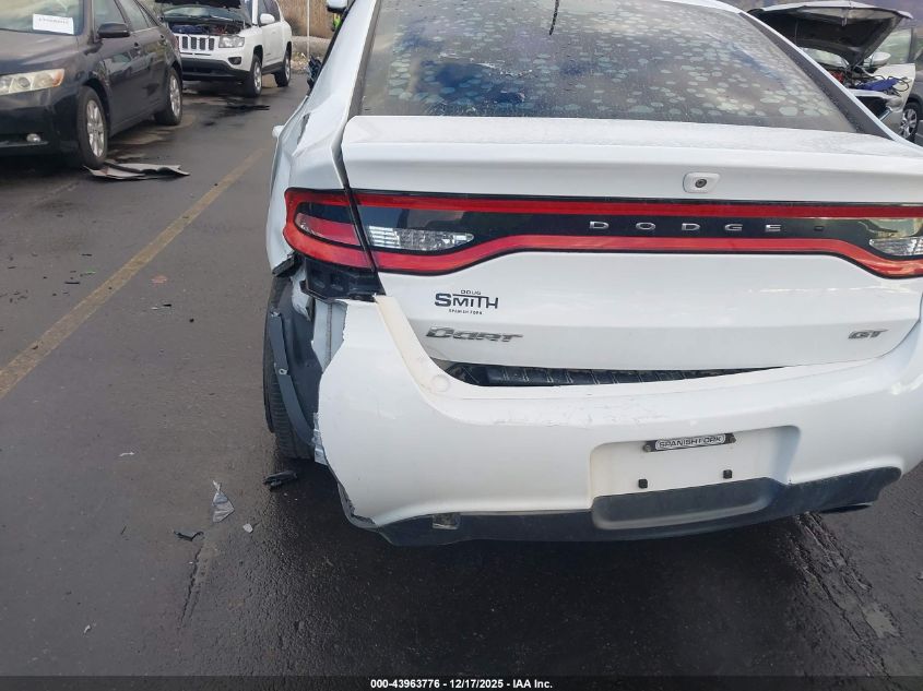 2015 Dodge Dart Gt VIN: 1C3CDFEB0FD282127 Lot: 43963776