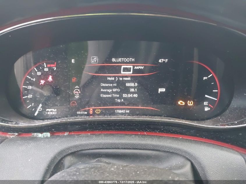 2015 Dodge Dart Gt VIN: 1C3CDFEB0FD282127 Lot: 43963776