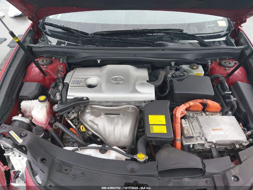 2013 Lexus Es 300H VIN: JTHBW1GG9D2002676 Lot: 43963792