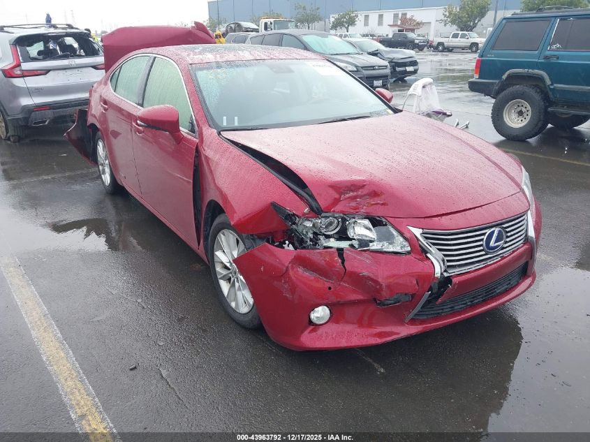 2013 Lexus Es 300H VIN: JTHBW1GG9D2002676 Lot: 43963792