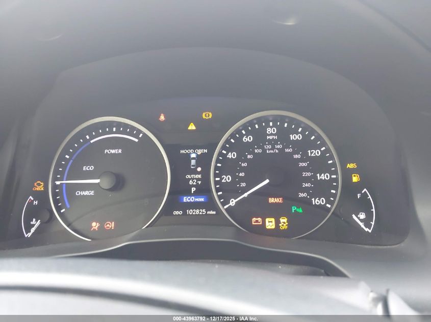 2013 Lexus Es 300H VIN: JTHBW1GG9D2002676 Lot: 43963792