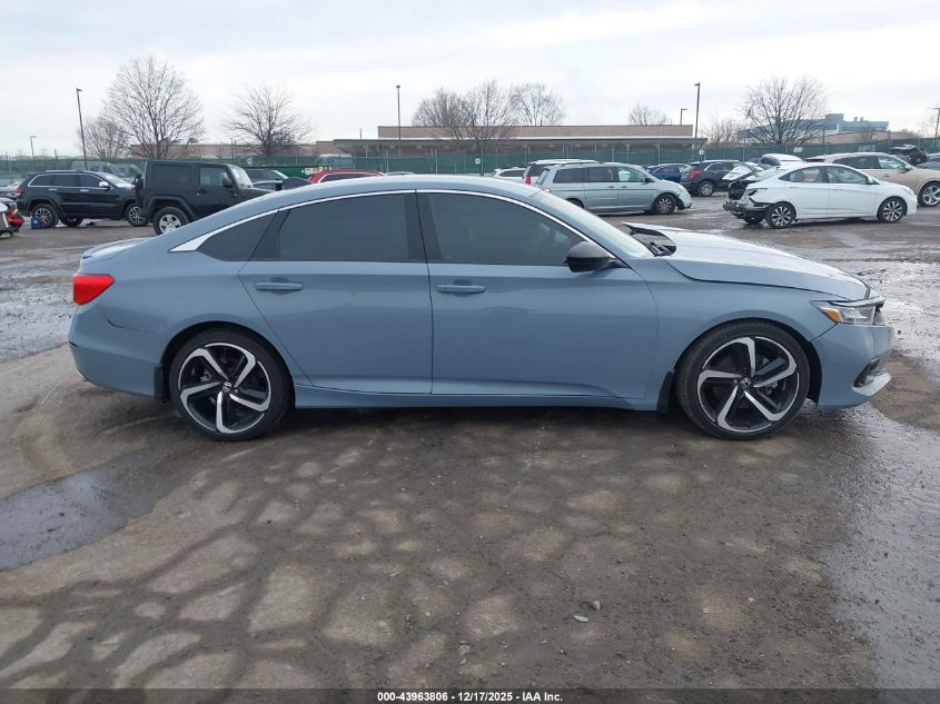 2022 Honda Accord Sport Special Edition VIN: 1HGCV1F48NA092198 Lot: 43963806