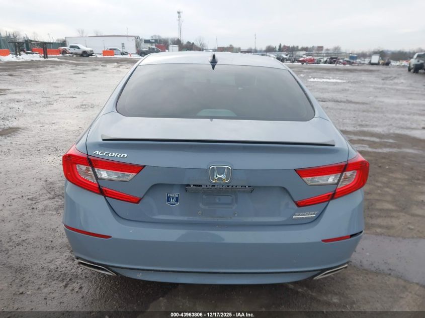 2022 Honda Accord Sport Special Edition VIN: 1HGCV1F48NA092198 Lot: 43963806