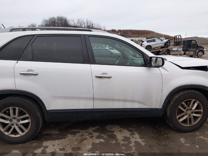 2014 Kia Sorento Lx VIN: 5XYKT3A65EG465251 Lot: 43963811