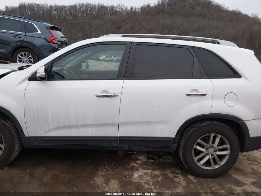 2014 Kia Sorento Lx VIN: 5XYKT3A65EG465251 Lot: 43963811