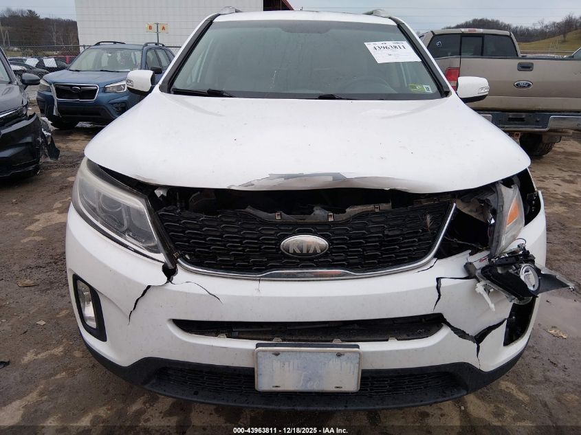 2014 Kia Sorento Lx VIN: 5XYKT3A65EG465251 Lot: 43963811