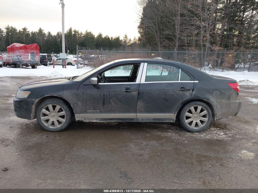 2006 Lincoln Zephyr VIN: 3LNHM26126R652173 Lot: 43963813