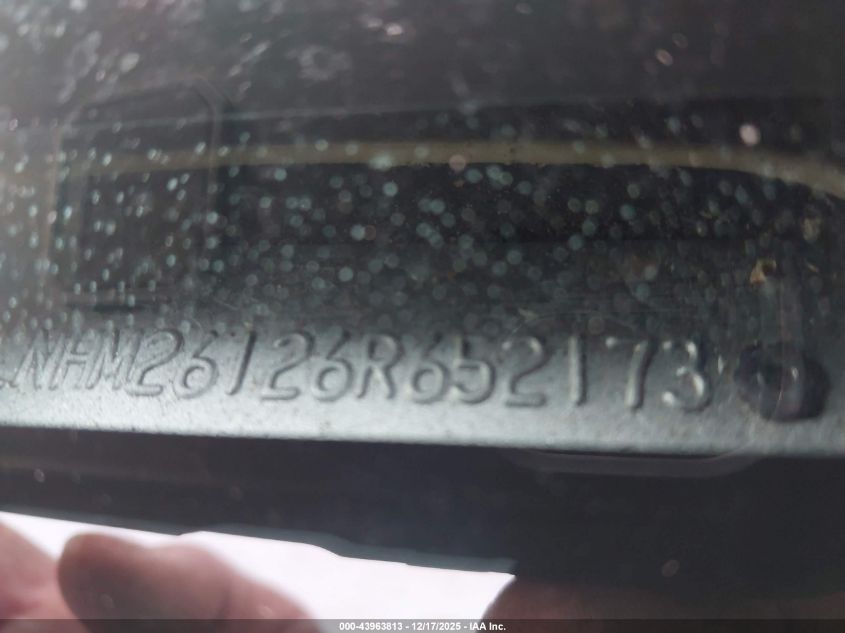 2006 Lincoln Zephyr VIN: 3LNHM26126R652173 Lot: 43963813