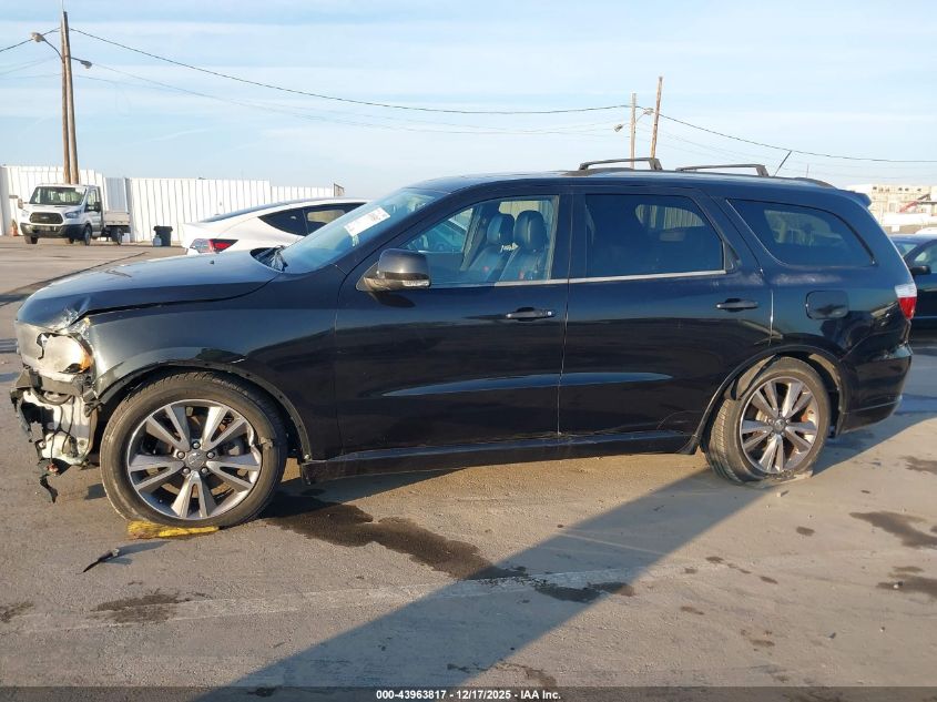 2013 Dodge Durango R/T VIN: 1C4SDHCT1DC651076 Lot: 43963817
