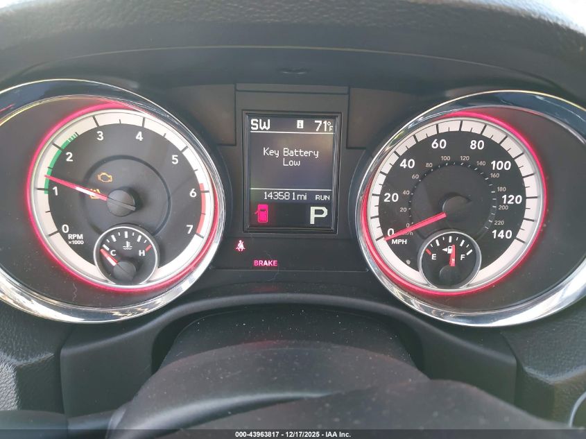 2013 Dodge Durango R/T VIN: 1C4SDHCT1DC651076 Lot: 43963817