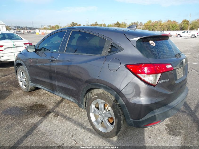 2020 Honda Hr-V 2Wd Lx VIN: 3CZRU5H39LM705558 Lot: 43963820