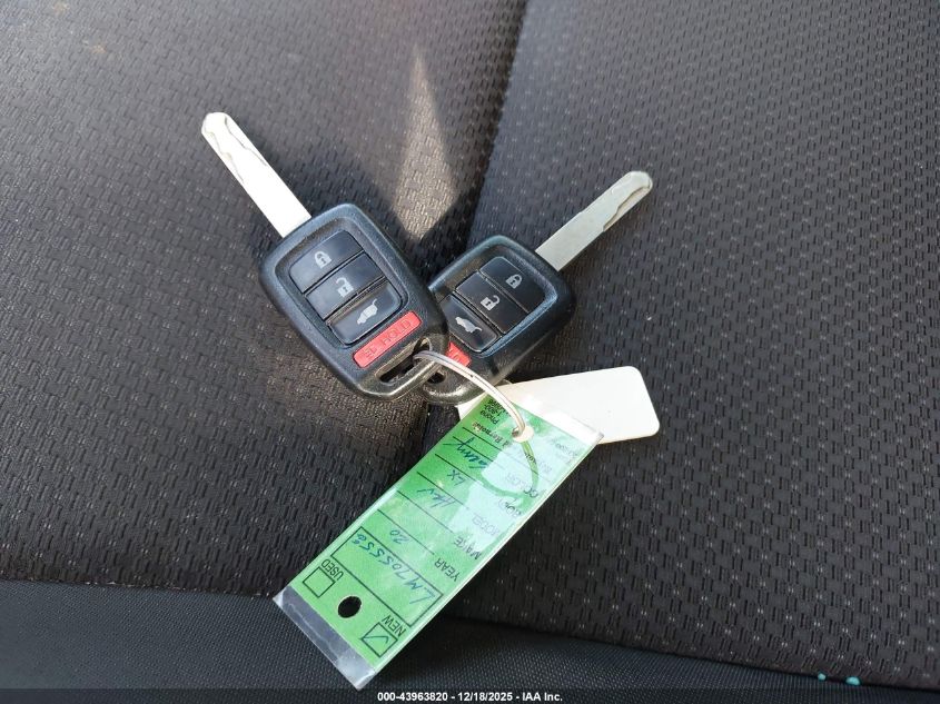 2020 Honda Hr-V 2Wd Lx VIN: 3CZRU5H39LM705558 Lot: 43963820