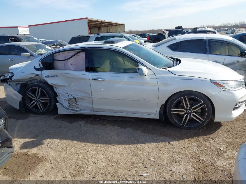2017 Honda Accord Touring V6 VIN: 1HGCR3F96HA019301 Lot: 43963824