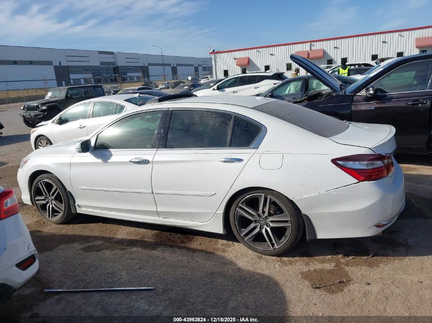 2017 Honda Accord Touring V6 VIN: 1HGCR3F96HA019301 Lot: 43963824