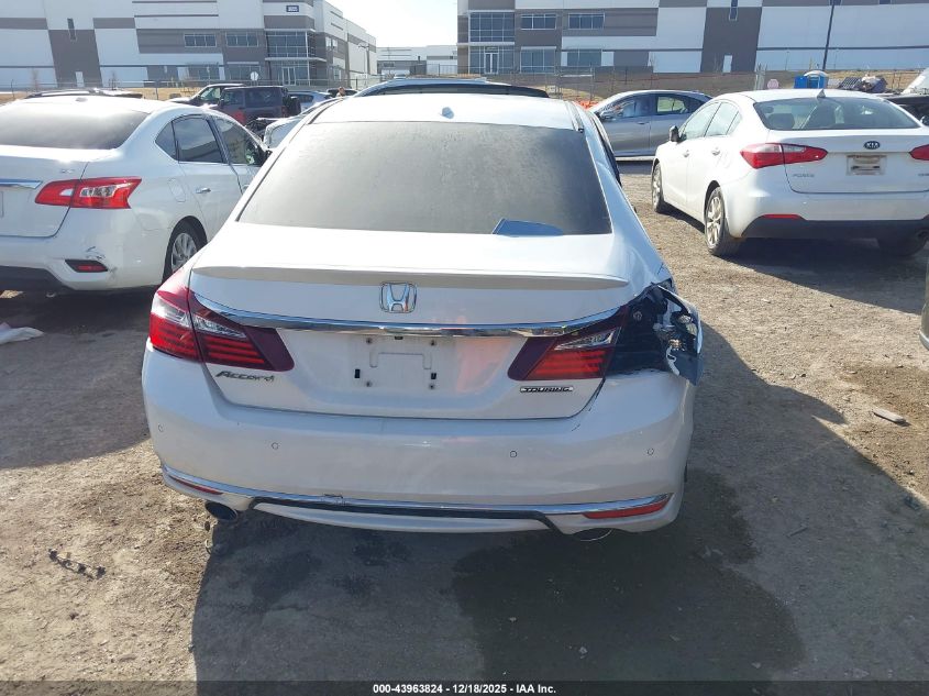 2017 Honda Accord Touring V6 VIN: 1HGCR3F96HA019301 Lot: 43963824
