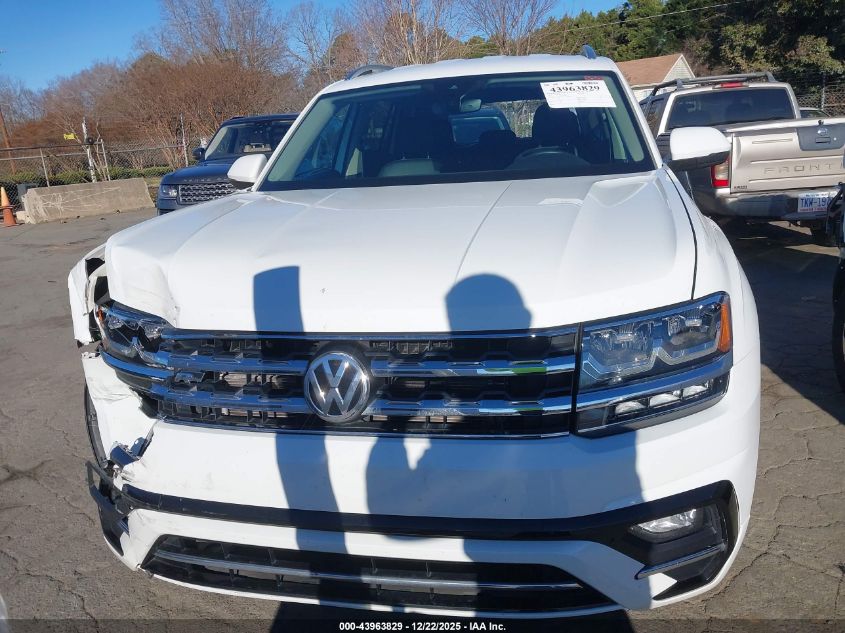2019 Volkswagen Atlas 3.6L V6 Se W/Technology R-Line VIN: 1V2XR2CA7KC576642 Lot: 43963829