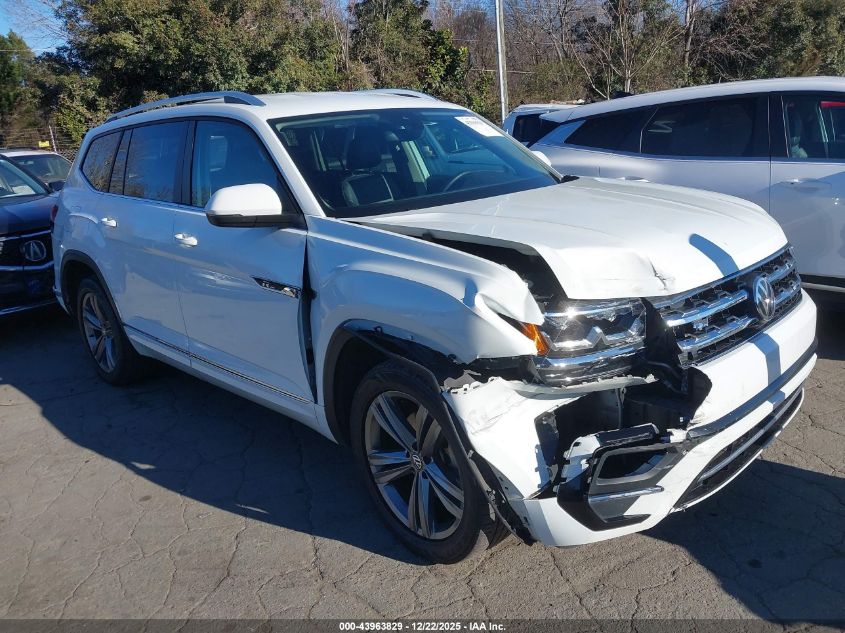 2019 Volkswagen Atlas 3.6L V6 Se W/Technology R-Line