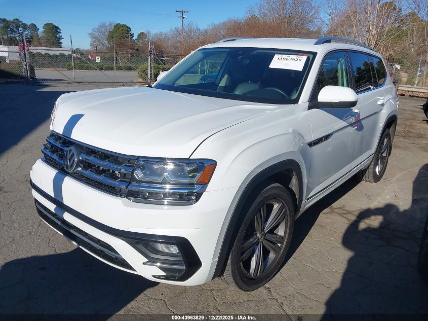2019 Volkswagen Atlas 3.6L V6 Se W/Technology R-Line