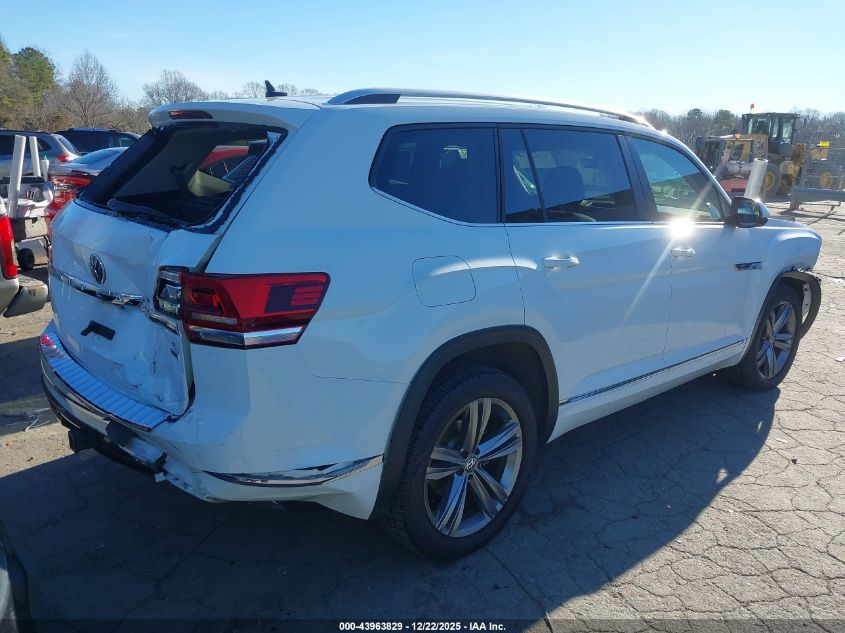 2019 Volkswagen Atlas 3.6L V6 Se W/Technology R-Line