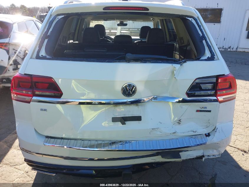 2019 Volkswagen Atlas 3.6L V6 Se W/Technology R-Line VIN: 1V2XR2CA7KC576642 Lot: 43963829