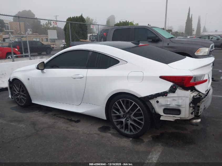 2016 Lexus Rc 200T VIN: JTHHA5BC1G5002856 Lot: 43963840