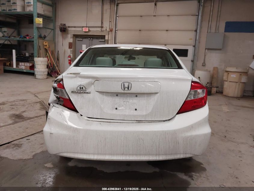 2012 Honda Civic Lx VIN: 19XFB2F54CE312949 Lot: 43963841