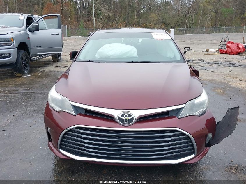 2016 Toyota Avalon Xle Premium VIN: 4T1BK1EB5GU226293 Lot: 43963844