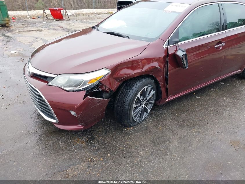 2016 Toyota Avalon Xle Premium VIN: 4T1BK1EB5GU226293 Lot: 43963844