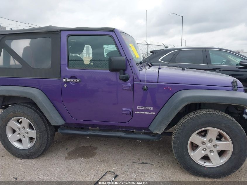 2017 Jeep Wrangler Sport 4X4 VIN: 1C4AJWAG8HL705266 Lot: 43963846