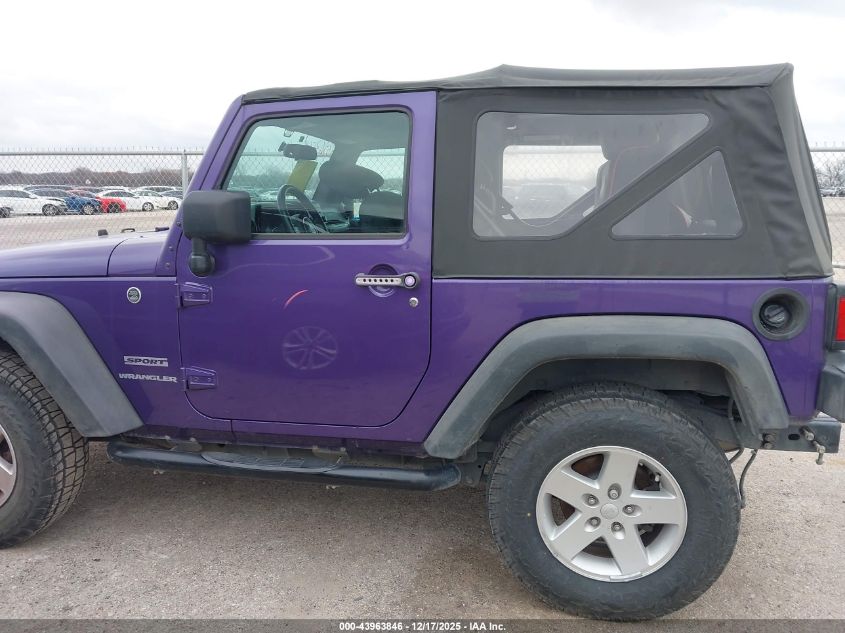 2017 Jeep Wrangler Sport 4X4 VIN: 1C4AJWAG8HL705266 Lot: 43963846