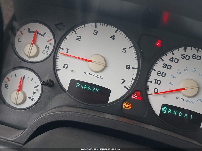 2002 Dodge Ram 1500 St VIN: 1D7HU18Z52J154562 Lot: 43963847