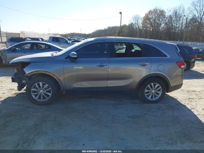 2018 Kia Sorento 3.3L Lx VIN: 5XYPG4A59JG405846 Lot: 43963852