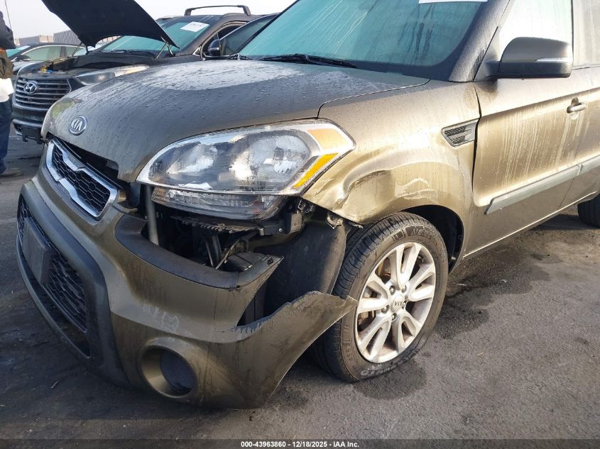 2012 Kia Soul + VIN: KNDJT2A61C7446230 Lot: 43963860