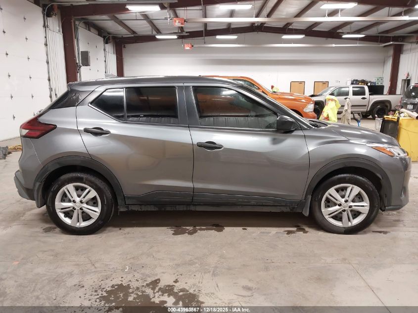 2022 Nissan Kicks S Xtronic Cvt VIN: 3N1CP5BV1NL513365 Lot: 43963867