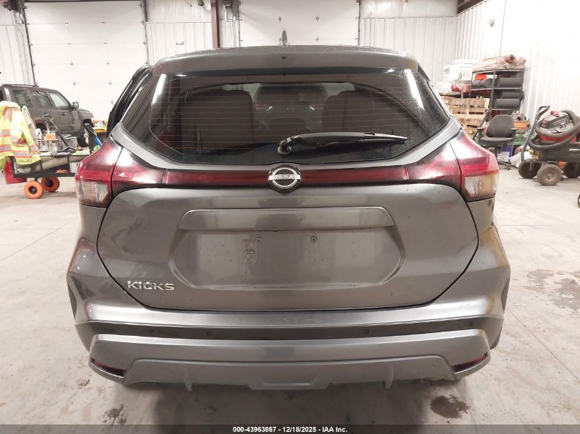 2022 Nissan Kicks S Xtronic Cvt VIN: 3N1CP5BV1NL513365 Lot: 43963867