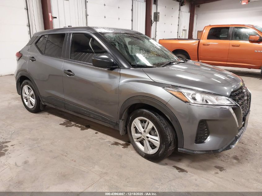 2022 Nissan Kicks S Xtronic Cvt VIN: 3N1CP5BV1NL513365 Lot: 43963867