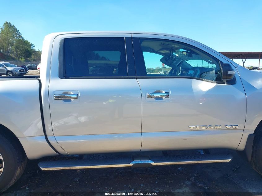 2020 Nissan Titan Sv 4X2 VIN: 1N6AA1EF7LN510239 Lot: 43963869