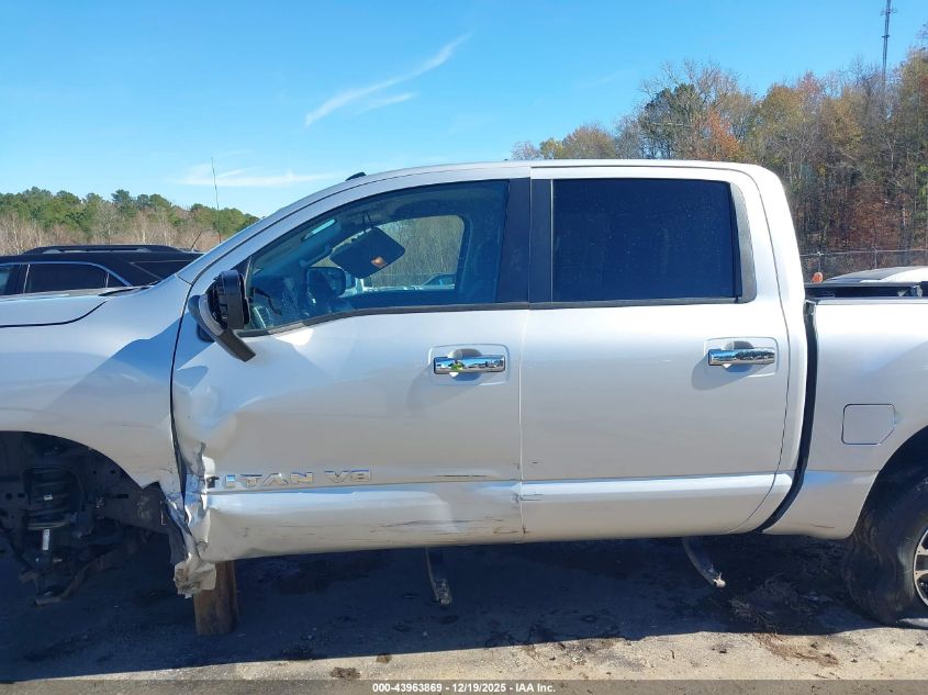 2020 Nissan Titan Sv 4X2 VIN: 1N6AA1EF7LN510239 Lot: 43963869