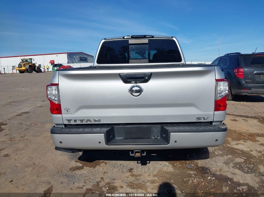 2020 Nissan Titan Sv 4X2 VIN: 1N6AA1EF7LN510239 Lot: 43963869