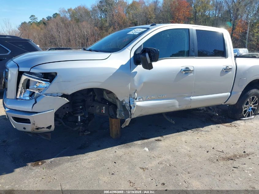 2020 Nissan Titan Sv 4X2 VIN: 1N6AA1EF7LN510239 Lot: 43963869