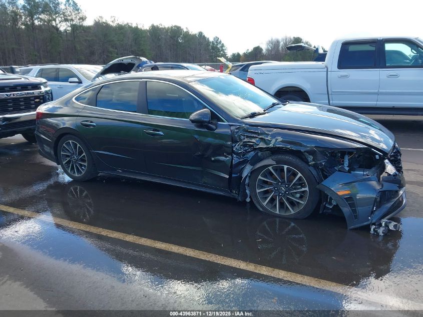 2021 Hyundai Sonata Limited VIN: 5NPEH4J26MH124871 Lot: 43963871