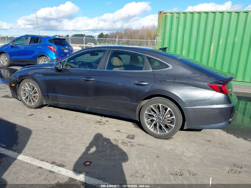 2021 Hyundai Sonata Limited VIN: 5NPEH4J26MH124871 Lot: 43963871