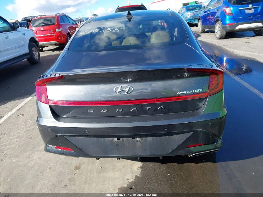 2021 Hyundai Sonata Limited VIN: 5NPEH4J26MH124871 Lot: 43963871