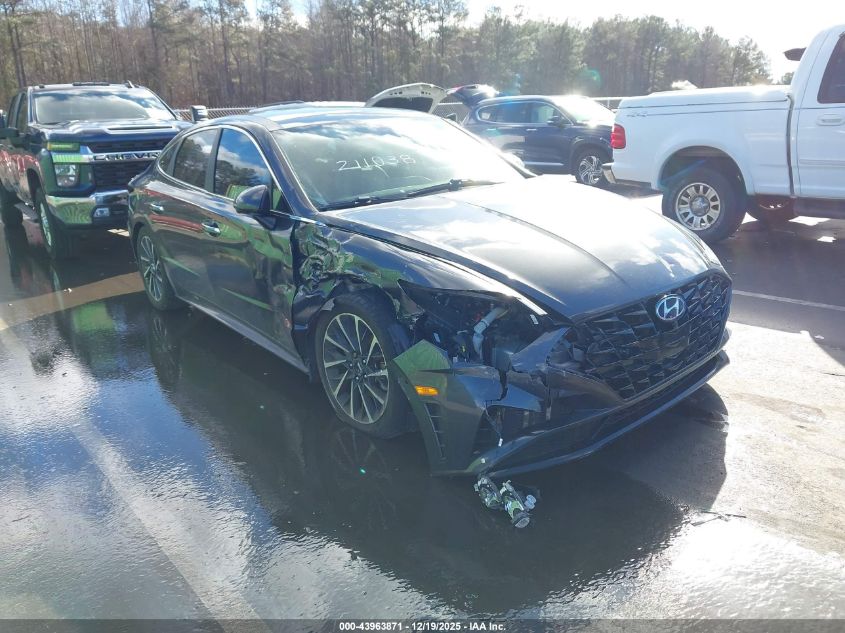 2021 Hyundai Sonata Limited VIN: 5NPEH4J26MH124871 Lot: 43963871