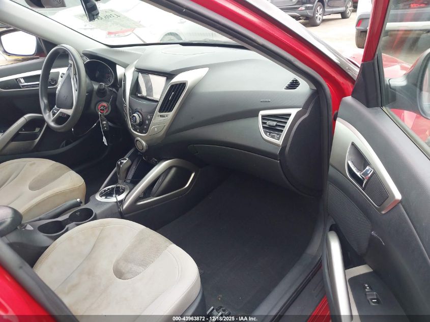 2012 Hyundai Veloster Base W/Gray VIN: KMHTC6AD1CU051069 Lot: 43963872