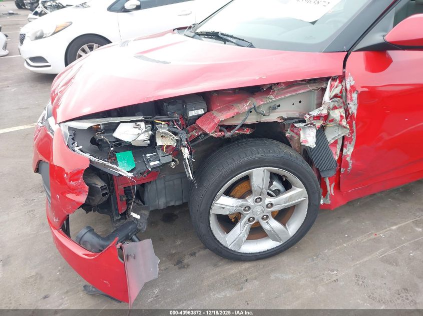 2012 Hyundai Veloster Base W/Gray VIN: KMHTC6AD1CU051069 Lot: 43963872