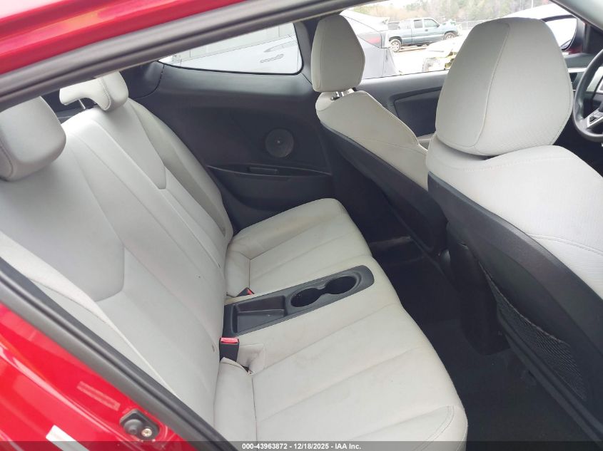 2012 Hyundai Veloster Base W/Gray VIN: KMHTC6AD1CU051069 Lot: 43963872