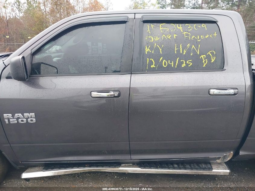 2015 Ram 1500 Slt VIN: 1C6RR7LT2FS655504 Lot: 43963873