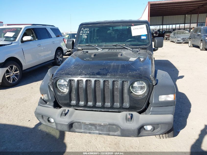 2020 Jeep Wrangler Unlimited Sport Altitude 4X4 VIN: 1C4HJXDGXLW187605 Lot: 43963881