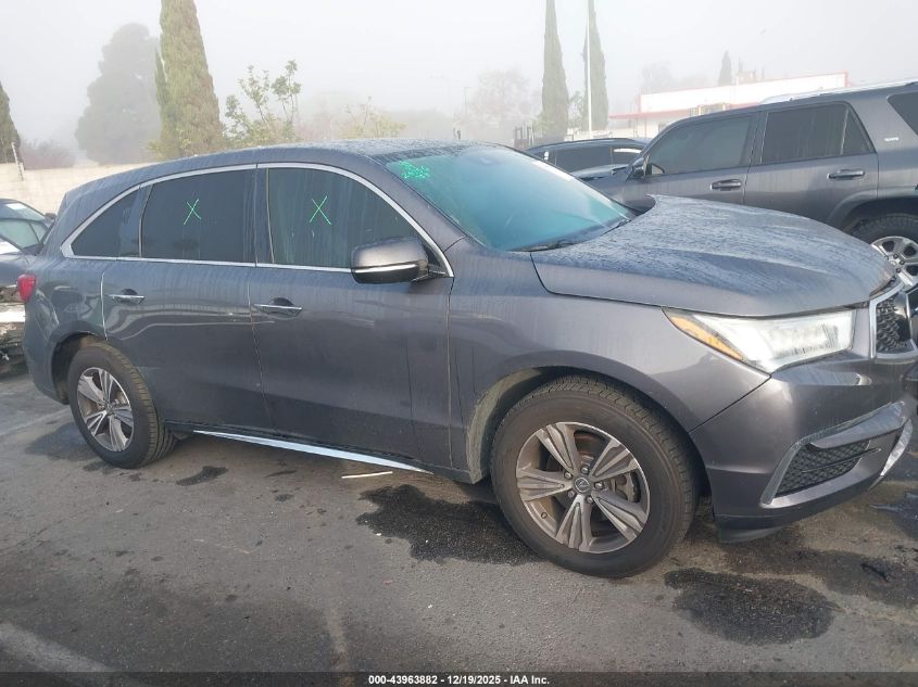 2019 Acura Mdx Standard VIN: 5J8YD3H30KL011753 Lot: 43963882
